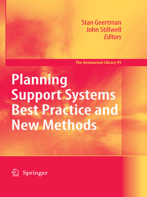 cover image of Planning Support Systems Best Practice and New Methods